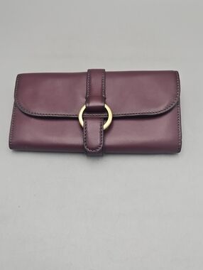 Michael Kors Quincy Plum Long Wallet